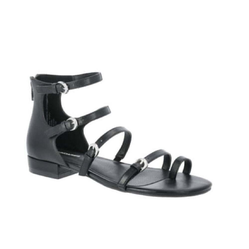 No Boundaries Women's Caged Toe Ring Sandal size 6